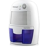Pro Breeze Mini Luftentfeuchter 500ml gegen Feuchtigkeit, Schmutz, Schimmel, Geräuscharm und...