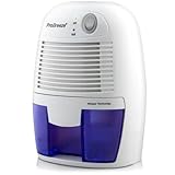 Pro Breeze Mini Luftentfeuchter 500ml gegen Feuchtigkeit, Schmutz, Schimmel, Geräuscharm und...