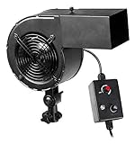 Profi Windmaschine 120W 5,5m³/m stufenlos regelbar Fotostudio Wind Machine Radiallüfter...