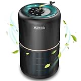 AIRTOK Luftreiniger Allergiker mit Aromatherapiefunktion, HEPA Luftfilter von Schimmel Staub...