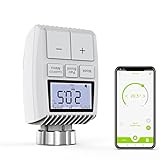 Smartes Heizkörperthermostat ZigBee3.0, AWOW Intelligenter Heizkörperregler mit...