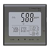 TROTEC CO2 Messgerät BZ25 – Luftqualitätsmonitor – Messbereich 0 bis 9.999 PPM,...