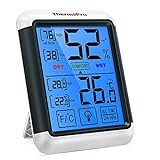 ThermoPro TP55 digitales Thermo-Hygrometer Innen Thermometer Temperatur und...
